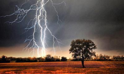 বজ্রপাতে একদিনে ১২ জনের মৃত্যু