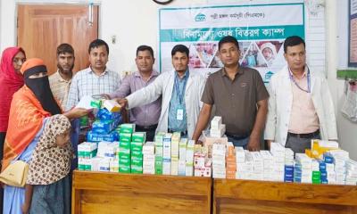 ভালুকায় পল্লী মঙ্গল কর্মসূচির ফ্রি মেডিকেল ক্যাম্প