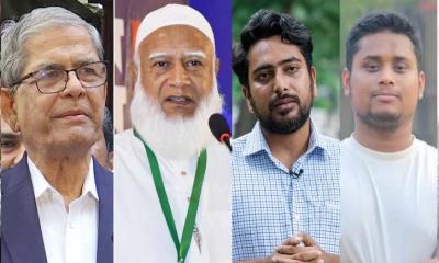 ভোট দিয়ে যা বললেন মির্জা ফখরুল, নাহিদসহ অন্য প্রার্থীরা