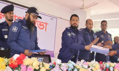 পিরোজপুরে জেলা পুলিশের মাসিক কল্যাণ সভা অনুষ্ঠিত