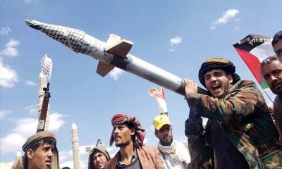 যুদ্ধে যোগ দিয়ে ইসরায়েলে ক্ষেপণাস্ত্র হামলা চালাল হুথি