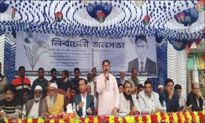 মান্দায় বিএনপির তেঁতুলিয়া ইউনিয়ন নির্বাচনী জনসভা