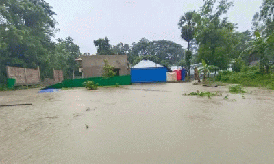 ভারী বর্ষণে মিরসরাইয়ে নিম্নাঞ্চল প্লাবিত