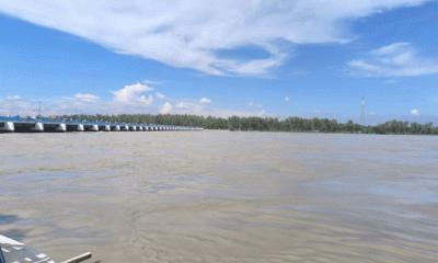 ভারতের  ঢলে তিস্তার পানি বিপদসীমা ছুঁই ছুঁই  খুলে দেওয়া হলো ৪৪ জলকপাট