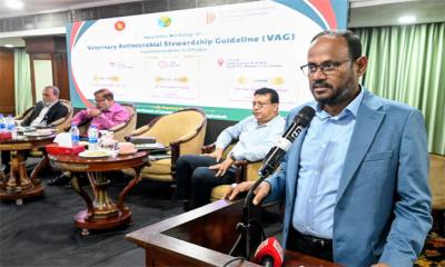 অযৌক্তিক অ্যান্টিবায়োটিক ব্যবহার রোধে সম্মিলিত উদ্যোগ জরুরি: প্রতিমন্ত্রী টুকু
