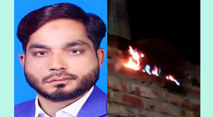 সিরাজগঞ্জে সাংবাদিক শরিফুল ইসলাম ইন্নার বাড়িতে পেট্রোল বোমা হামলা