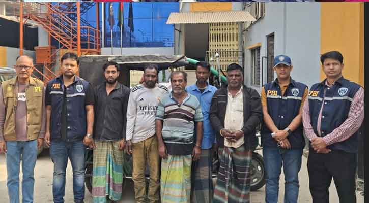 সোনারগাঁয়ে প্রতিবন্ধী অটোচালক হত্যায় জড়িত ছিনতাইকৃত অটোসহ আটক ৫