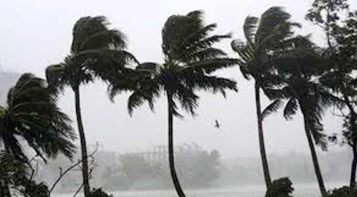 রাতে ৬০ কিলোমিটার বেগে ঝড়ের আভাস