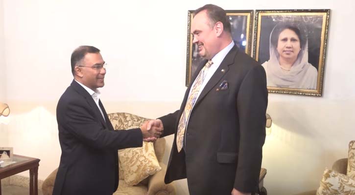 তারেক রহমানের সঙ্গে মার্কিন রাষ্ট্রদূতের সাক্ষাৎ