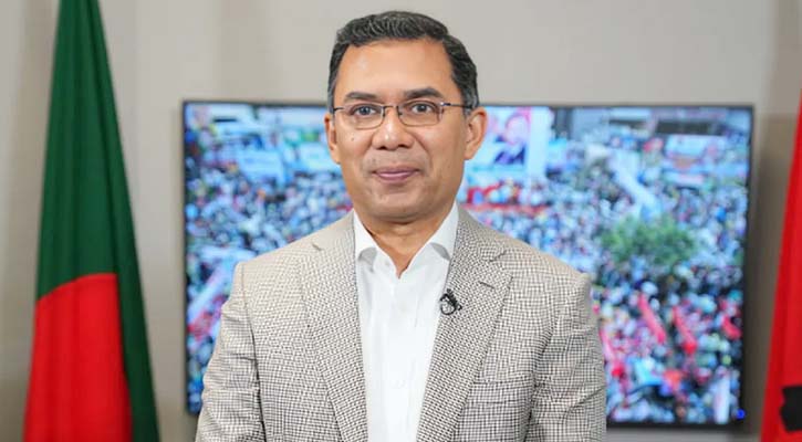 আজ সন্ধ্যায় জাতির উদ্দেশ্যে ভাষণ দেবেন তারেক রহমান