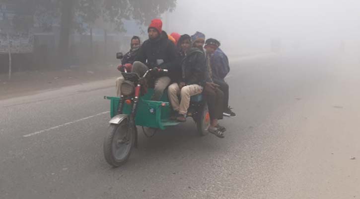 তেঁতুলিয়ায় সর্বনিম্ন তাপমাত্রা, জনজীবন বিপর্যস্ত