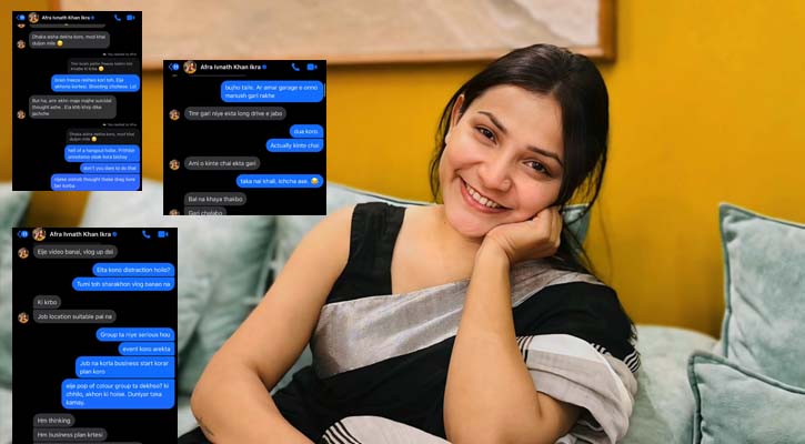 ইকরার সঙ্গে ব্যক্তিগত চ্যাট প্রকাশ করে হুঁশিয়ারি দিলেন তিথি