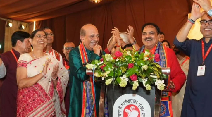 বাংলাদেশে সৌহার্দ্যপূর্ণ পরিবেশে পূজা উদযাপিত হচ্ছে: দিনেশ ত্রিবেদী