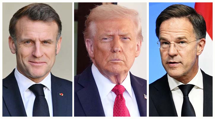 মাখোঁ ও ন্যাটো প্রধানের ব্যক্তিগত মেসেজ ফাঁস করে দিলেন ট্রাম্প