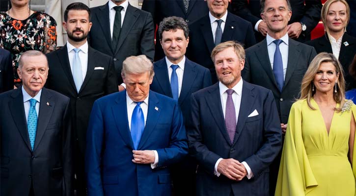 ট্রাম্পের চাপেও নীরব ন্যাটো