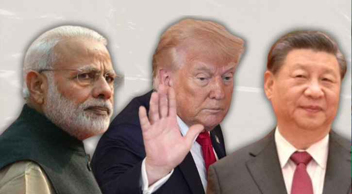 ভারত-চীনের ওপর ১০০% শুল্ক আপাতত স্থগিত করলেন ট্রাম্প