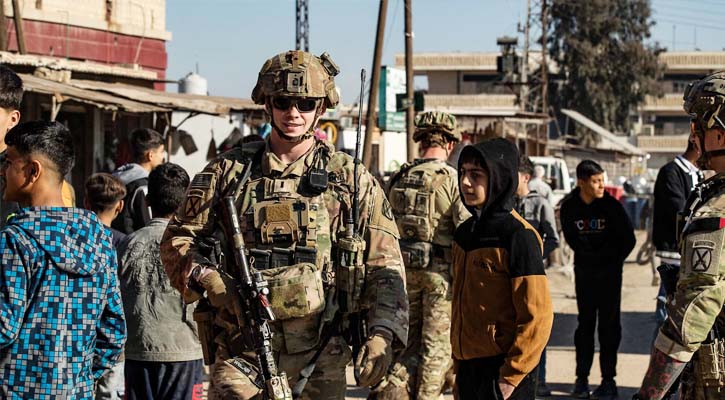 সিরিয়া থেকে সব সেনা প্রত্যাহার করছে যুক্তরাষ্ট্র