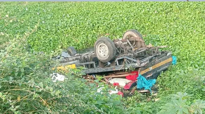 হবিগঞ্জে বাস-পিকআপ সংঘর্ষে নিহত ৪