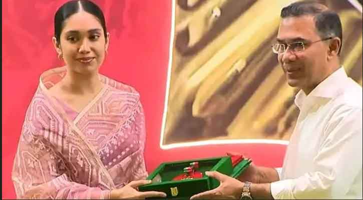 স্বাধীনতা পুরস্কার গ্রহণ করলেন জাইমা রহমান, সম্মাননা খালেদা জিয়ার