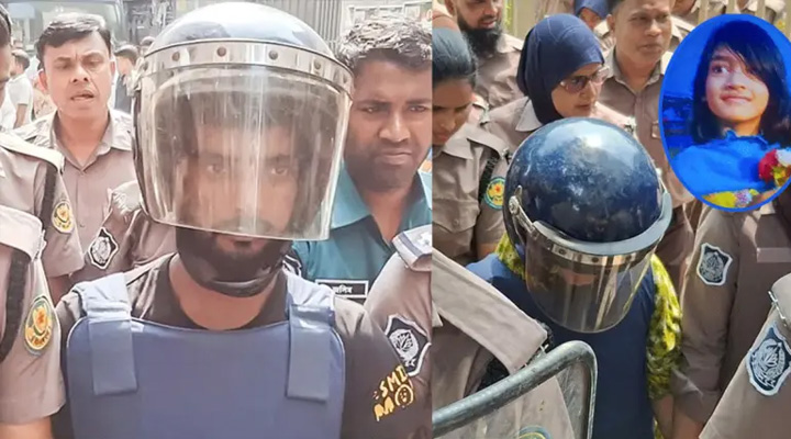 রামিসা হত্যা: আদালতে প্রধান আসামি সোহেল ও তার স্ত্রী