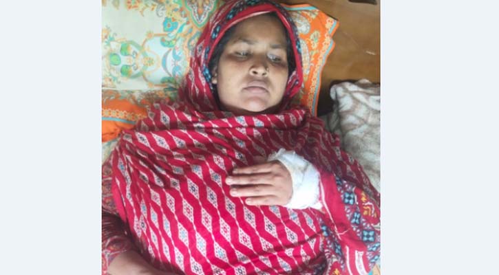 লালমোহনে জমি বিরোধের জেরে চাচার হামলায় আহত ৩ ভাতিজী, থানায় অভিযোগ