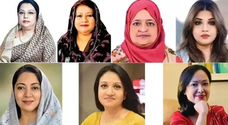 সংসদে যাচ্ছেন ৭ নারী