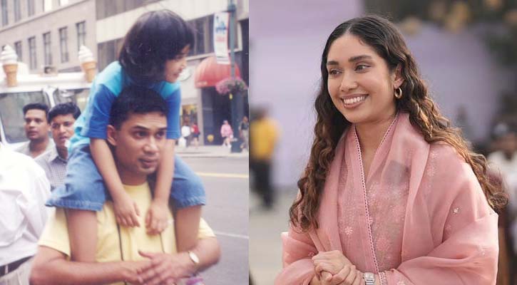 বাবাকে নিয়ে ফেসবুকে আবেগঘন পোস্ট জাইমার