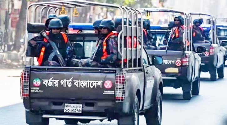 রাজধানীর গুরুত্বপূর্ণ এলাকায় বিজিবি মোতায়েন