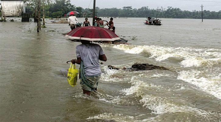 পাঁচ জেলায় আকস্মিক বন্যার পূর্বাভাস