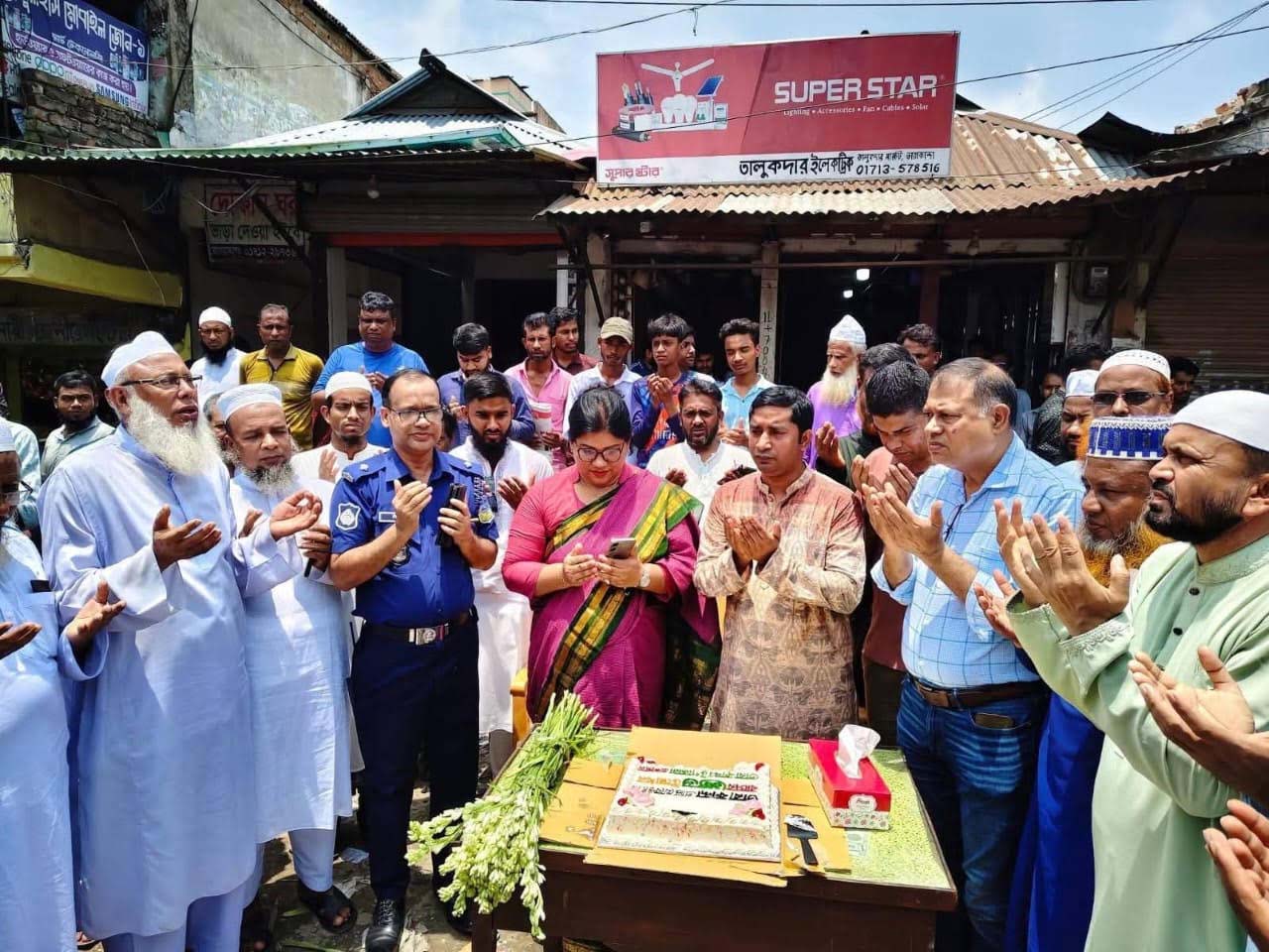 তারাকান্দায় বিআরটিসি বাস সার্ভিস চালু