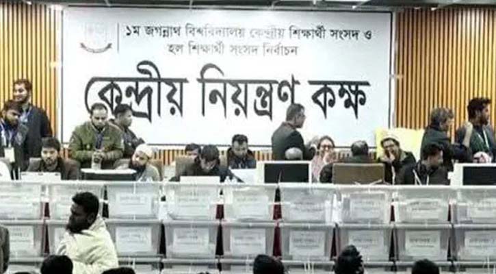 ৮ বিভাগের ফলাফলে ভিপি পদে এগিয়ে রিয়াজুল, জিএস পদে আলীম