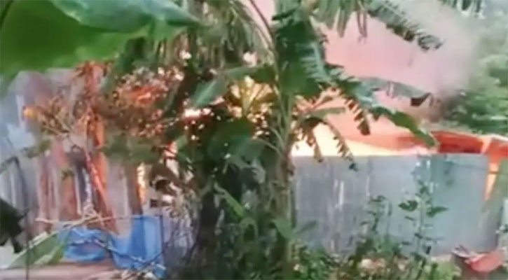 আসামিদের  বাড়ি-ঘরে আগুন, দগ্ধ হয়ে নিহত ৩