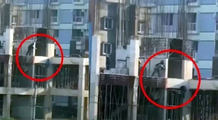কার্নিশে ঝুলে থাকা তরুণকে গুলির ঘটনা ২৮ জুন রায়