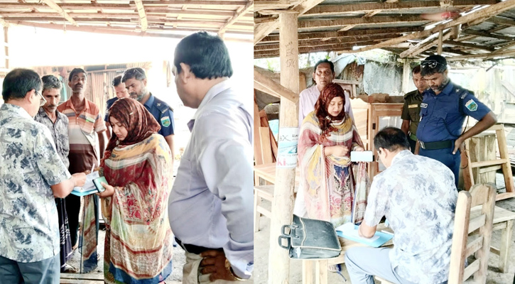 মান্দায় অবৈধ করাতকলে ইউএনও এর অভিযান, জরিমানা